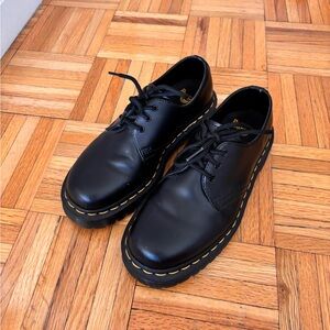 Dr. Martens Black Leather Oxford (1461 Bex)